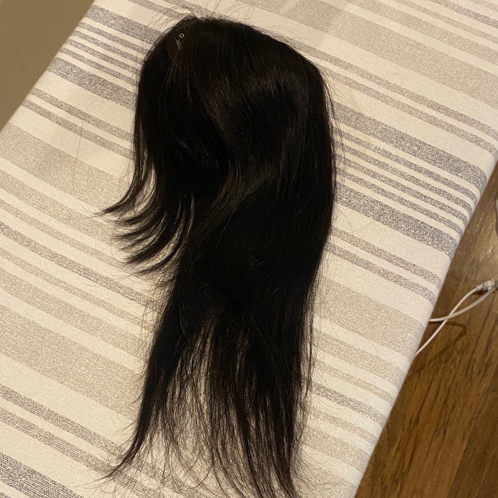 100% Human Hair Topper Wiglet